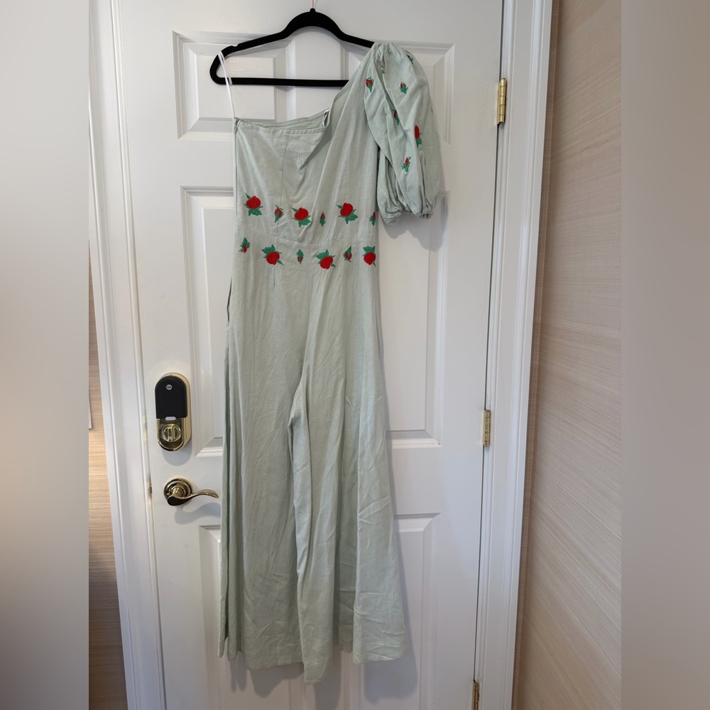 NWOT Fanm Mon Datcha Jumpsuit in Mint Green - Picture 8 of 9